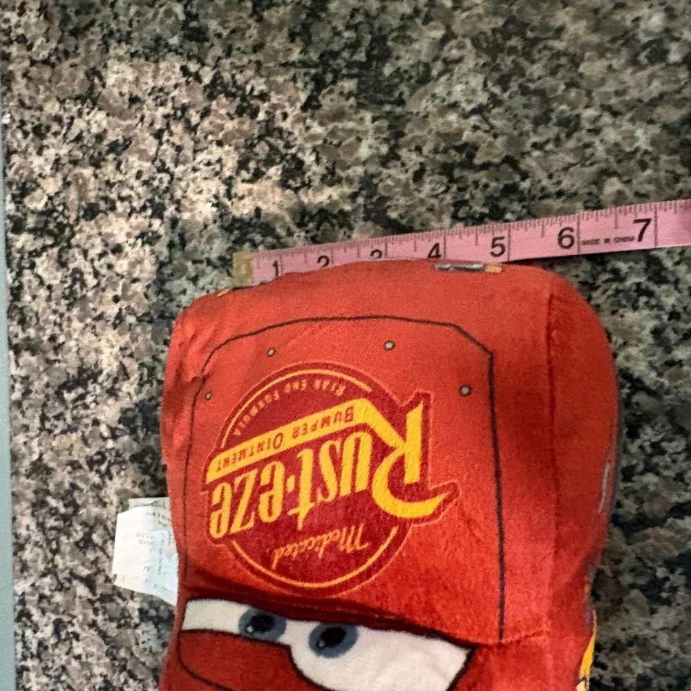 Cars Lightning McQueen Plush Pillow Buddy Red Race Car 95 Jay Franco